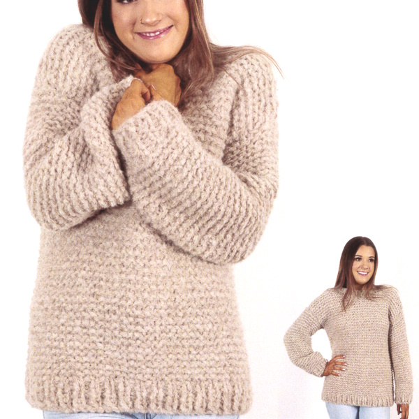 AY2902 Cosy Jumper by Alpaca Yarn NZ