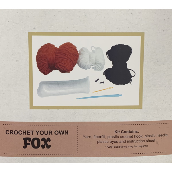 Crochet Fox Kit by Birch